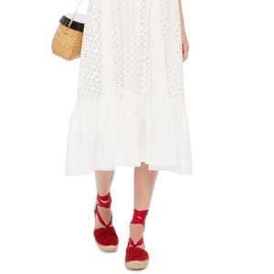 Oscar de la Renta Ruby Adriana Suede Espadrille